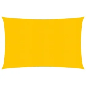 HDPE yellow sail shade 160 g/m² 2.5x4 m by vidaXL, Umbrellas - Ref: Foro24-311564, Price: 29,10 €, Discount: %