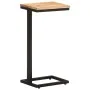 Set of 2 solid mango wood side tables, 31.5x24.5x64.5 cm each by , Side tables - Ref: Foro24-321971, Price: 110,57 €, Discoun...