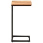 Set of 2 solid mango wood side tables, 31.5x24.5x64.5 cm each by , Side tables - Ref: Foro24-321971, Price: 112,81 €, Discoun...