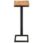 Set of 2 solid mango wood side tables, 31.5x24.5x64.5 cm each by , Side tables - Ref: Foro24-321971, Price: 110,57 €, Discoun...