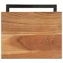 Set of 2 solid mango wood side tables, 31.5x24.5x64.5 cm each by , Side tables - Ref: Foro24-321971, Price: 110,57 €, Discoun...
