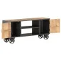 Solid recycled wood TV stand 110x30x49 cm by , TV Furniture - Ref: Foro24-323515, Price: 251,90 €, Discount: %