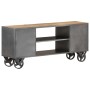 Massives recyceltes Holz-TV-Möbel 110x30x49 cm von , TV-Möbel - Ref: Foro24-323515, Preis: 256,24 €, Rabatt: %