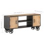 Massives recyceltes Holz-TV-Möbel 110x30x49 cm von , TV-Möbel - Ref: Foro24-323515, Preis: 256,24 €, Rabatt: %