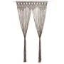 Macramé cotton curtain in gray taupe 140x240 cm by , Curtains and curtains - Ref: Foro24-323983, Price: 48,61 €, Discount: %