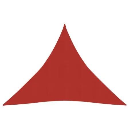 Red HDPE sail shade 160 g/m² 4x4x4 m by vidaXL, Umbrellas - Ref: Foro24-311643, Price: 24,60 €, Discount: %