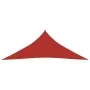 Red HDPE sail shade 160 g/m² 4x4x4 m by vidaXL, Umbrellas - Ref: Foro24-311643, Price: 24,60 €, Discount: %