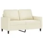 3-piece cream velvet sofa set with cushions by , Sofas - Ref: Foro24-3201534, Price: 585,70 €, Discount: %