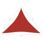 Red HDPE sail shade 160 g/m² 4x4x4 m by vidaXL, Umbrellas - Ref: Foro24-311643, Price: 25,24 €, Discount: %