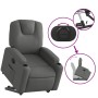 Dunkelgraues Stoff-Sessel mit verstellbarer Rückenlehne und Aufstehhilfe. von , Sessel - Ref: Foro24-3204369, Preis: 260,82 €...