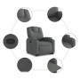 Dunkelgraues Stoff-Sessel mit verstellbarer Rückenlehne und Aufstehhilfe. von , Sessel - Ref: Foro24-3204369, Preis: 260,82 €...