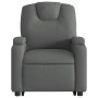 Dunkelgraues Stoff-Sessel mit verstellbarer Rückenlehne und Aufstehhilfe. von , Sessel - Ref: Foro24-3204369, Preis: 260,82 €...