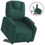 Dark green fabric reclining and lift chair by , Armchairs - Ref: Foro24-3204374, Price: 283,10 €, Discount: %