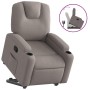 Reclining and elevating armchair in gray taupe fabric by , Armchairs - Ref: Foro24-3204376, Price: 262,06 €, Discount: %