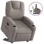 Reclining and elevating armchair in gray taupe fabric by , Armchairs - Ref: Foro24-3204376, Price: 279,97 €, Discount: %