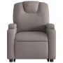 Reclining and elevating armchair in gray taupe fabric by , Armchairs - Ref: Foro24-3204376, Price: 279,97 €, Discount: %