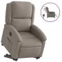 Elektrischer verstellbarer Aufstehsessel aus grauem Taupe-Stoff. von , Sessel - Ref: Foro24-3204196, Preis: 325,90 €, Rabatt: %