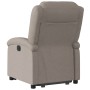 Electric reclining and lift chair in taupe gray fabric by , Armchairs - Ref: Foro24-3204196, Price: 339,84 €, Discount: %