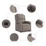 Electric reclining and lift chair in taupe gray fabric by , Armchairs - Ref: Foro24-3204196, Price: 339,84 €, Discount: %