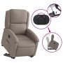 Sillón eléctrico reclinable elevable de tela gris taupe de , Sillones - Ref: Foro24-3204196, Precio: 339,84 €, Descuento: %