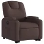 Sillón eléctrico reclinable elevable de tela marrón oscuro de , Sillones - Ref: Foro24-3204397, Precio: 335,36 €, Descuento: %