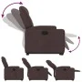 Elektrischer Liegesessel aus dunkelbraunem Stoff von , Sessel - Ref: Foro24-3204397, Preis: 335,36 €, Rabatt: %