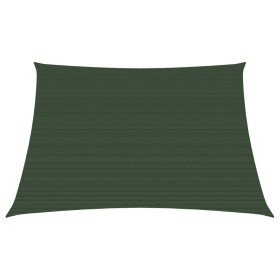 Toldo de vela verde oscuro HDPE 160 g/m² 3/4x2 m de vidaXL, Sombrillas - Ref: Foro24-311488, Precio: 22,28 €, Descuento: %