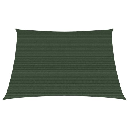 Sail awning dark green HDPE 160 g/m² 3/4x2 m by vidaXL, Umbrellas - Ref: Foro24-311488, Price: 22,28 €, Discount: %