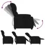 Schwarzer Relaxsessel aus Mikrofasergewebe von , Sessel - Ref: Foro24-373452, Preis: 196,12 €, Rabatt: %