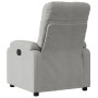 Lehnstuhl aus hellgrauem Mikrofasergewebe von , Sessel - Ref: Foro24-373450, Preis: 213,90 €, Rabatt: %