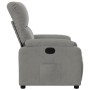 Lehnstuhl aus hellgrauem Mikrofasergewebe von , Sessel - Ref: Foro24-373450, Preis: 213,90 €, Rabatt: %