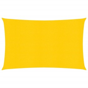 Sail awning HDPE yellow 160 g/m² 2x4 m by vidaXL, Umbrellas - Ref: Foro24-311559, Price: 28,06 €, Discount: %