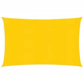 Sail awning HDPE yellow 160 g/m² 2x4 m by vidaXL, Umbrellas - Ref: Foro24-311559, Price: 27,55 €, Discount: %