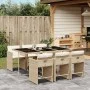 7-piece garden dining set with beige synthetic rattan cushions by , Garden sets - Ref: Foro24-3211090, Price: 461,30 €, Disco...