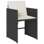 9-piece garden dining set with black synthetic rattan cushions by , Garden sets - Ref: Foro24-3211134, Price: 391,22 €, Disco...