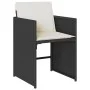 11-piece garden dining set with black synthetic rattan cushions by , Garden sets - Ref: Foro24-3211155, Price: 622,79 €, Disc...