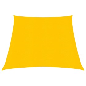 Toldo de vela HDPE amarillo 160 g/m² 3/4x2 m de vidaXL, Sombrillas - Ref: Foro24-311598, Precio: 24,30 €, Descuento: %