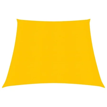 Gelbe Segelmarkise aus HDPE 160 g/m² 3/4x2 m von vidaXL, Sonnenschirme - Ref: Foro24-311598, Preis: 29,32 €, Rabatt: %