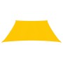 Yellow HDPE sail shade 160 g/m² 3/4x2 m by vidaXL, Umbrellas - Ref: Foro24-311598, Price: 24,30 €, Discount: %