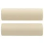 Sofa set with 2 cream fabric cushions by , Sofas - Ref: Foro24-3201618, Price: 502,21 €, Discount: %