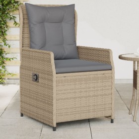 Garten-Liegestühle 2 Stück, Kunststoff-Rattan beige von , Gartenstühle - Ref: Foro24-368655, Preis: 213,70 €, Rabatt: %