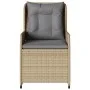 Garten-Liegestühle 2 Stück, Kunststoff-Rattan beige von , Gartenstühle - Ref: Foro24-368655, Preis: 210,14 €, Rabatt: %
