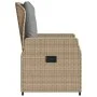 Garten-Liegestühle 2 Stück, Kunststoff-Rattan beige von , Gartenstühle - Ref: Foro24-368655, Preis: 210,14 €, Rabatt: %