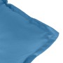 Cojín para banco de jardín tela azul melange 120x50x7 cm de , Cojines para sillas y sofás - Ref: Foro24-4002546, Precio: 28,7...