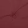 Garden bench cushions 2 units in red wine melange fabric 180x50x7 cm by , Cushions for chairs and sofas - Ref: Foro24-4002628...