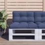 Cojín para sofá de palets de tela azul marino 120x40x12 cm de , Cojines para sillas y sofás - Ref: Foro24-378035, Precio: 30,...