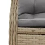 3-piece garden dining set with beige synthetic rattan cushions by , Garden sets - Ref: Foro24-3262916, Price: 319,51 €, Disco...
