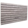 3D-Wandpaneele, 5 Stück, EPS, grau, 100x50 cm. von , Wandverkleidung - Ref: Foro24-4008559, Preis: 133,40 €, Rabatt: %