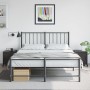 Nachttische 2 Stk. schwarzer Stahl 36x39x43,5 cm von , Nachttische - Ref: Foro24-846615, Preis: 71,95 €, Rabatt: %