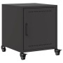 Nachttische 2 Stk. schwarzer Stahl 36x39x43,5 cm von , Nachttische - Ref: Foro24-846615, Preis: 71,95 €, Rabatt: %
